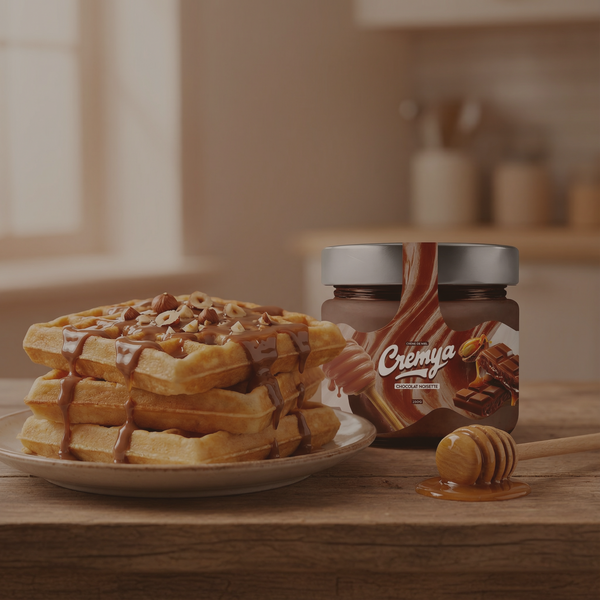 Gaufres miel-noisette — Le duo croustillant & fondant !